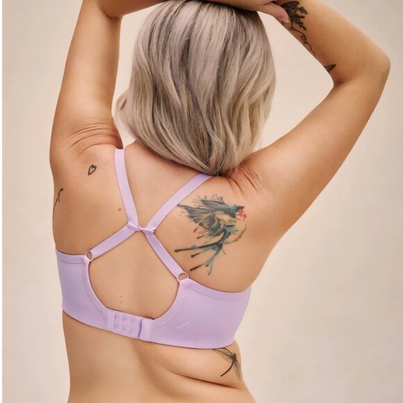 NWT KNIX The One&Only Scoop Bra Lilac XXL+ - Picture 4 of 8